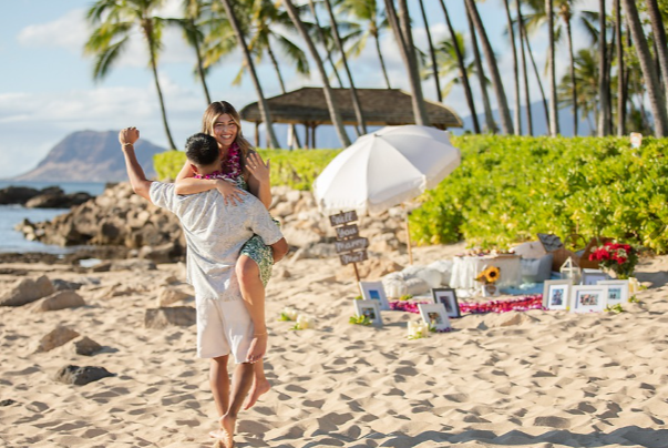 Hawaii proposal photographer
